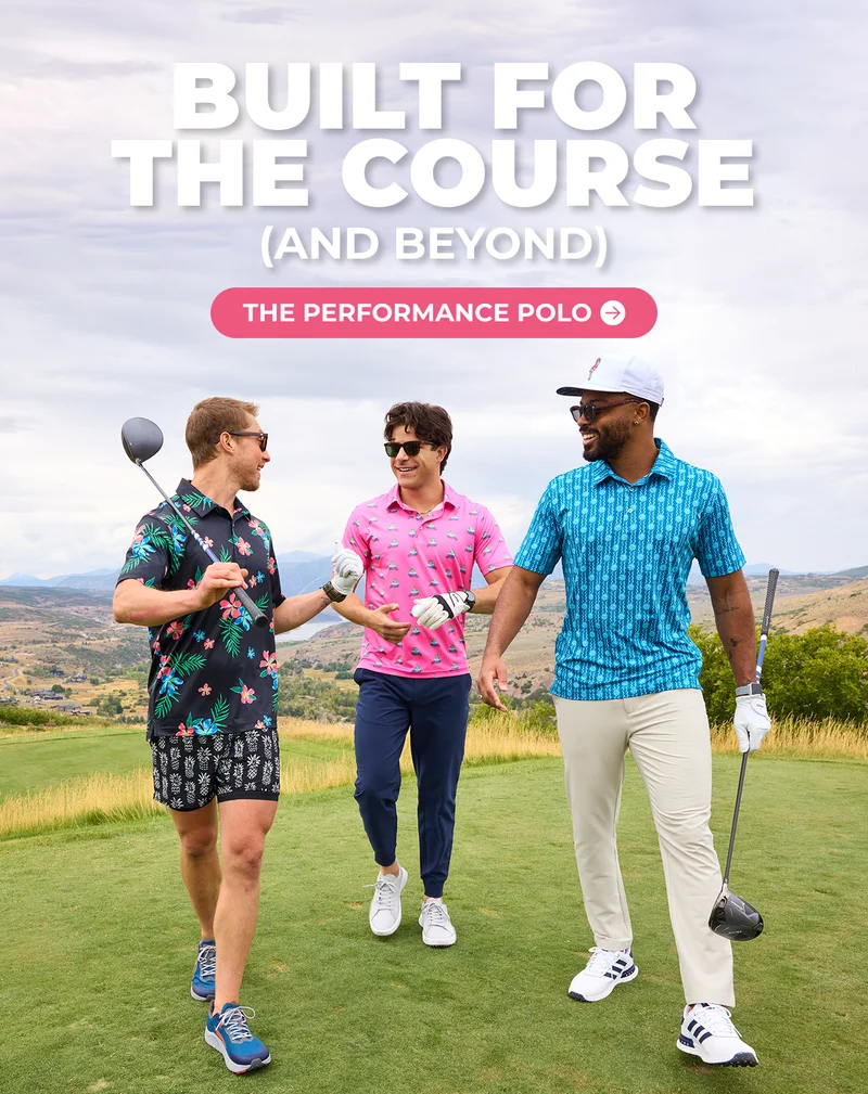 BUILT FOR THE COURSE (AND BEYOND): The Performance Polo