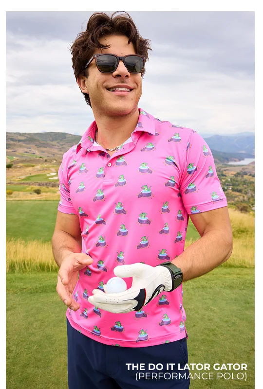 Performance Polo: The Do It Later Gator