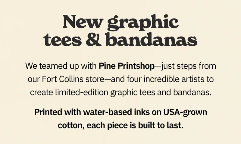 Shop The Pine Collab