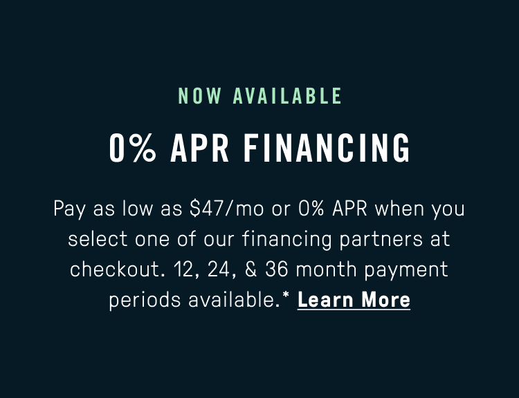 0% APR Financing