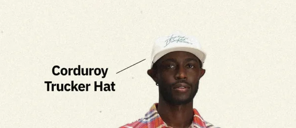 Corduroy Trucker Hat