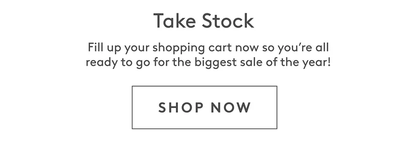 Stock Up Your Cart For Cyber Week