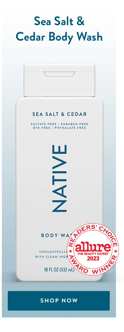 Sea Salt & Cedar Body Wash | SHOP NOW