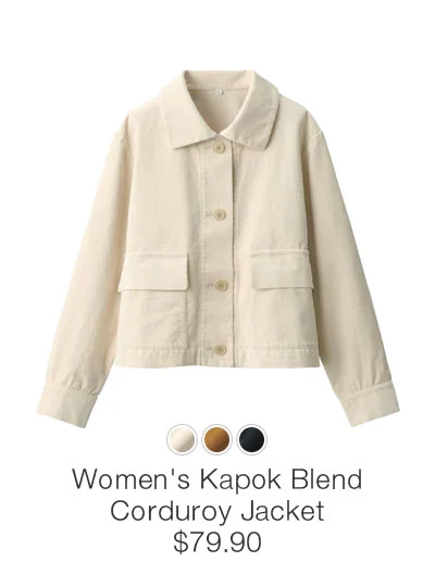 Shop Women's Kapok Blend Corduroy Jacket