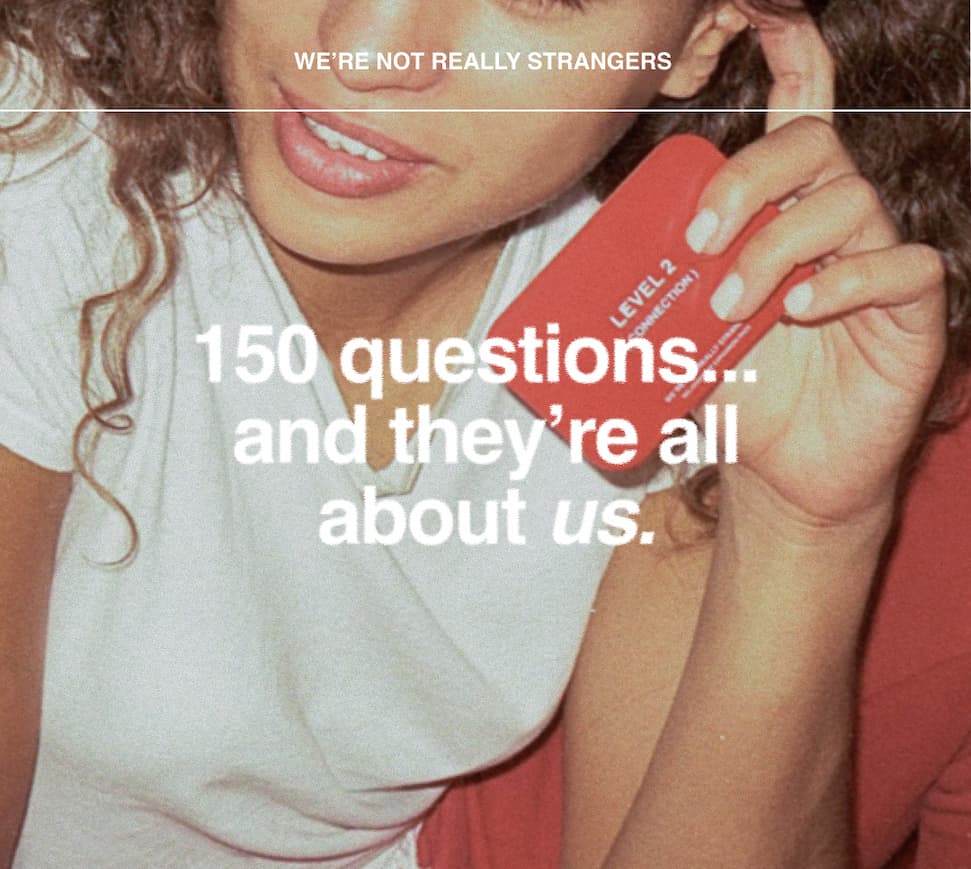 150 Couples Questions and They're All About Us.