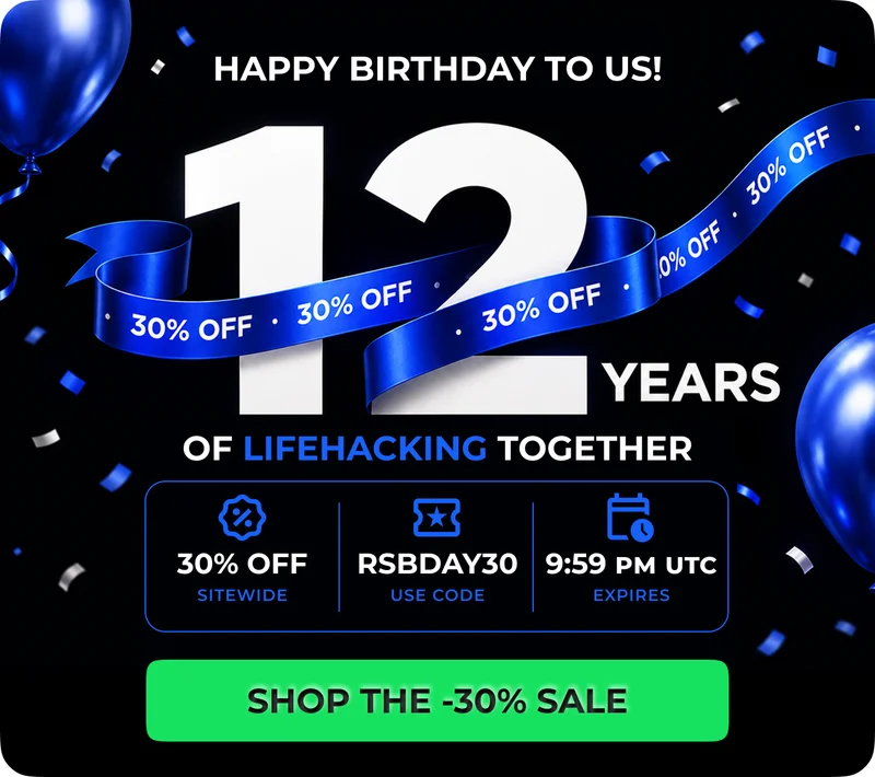 SHOP 30% OFF FOR OUR BIRTHDAY