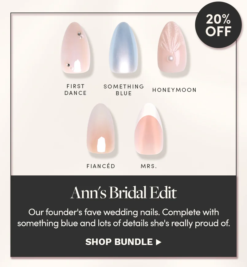 Shop 20% off Ann's Bridal Edit