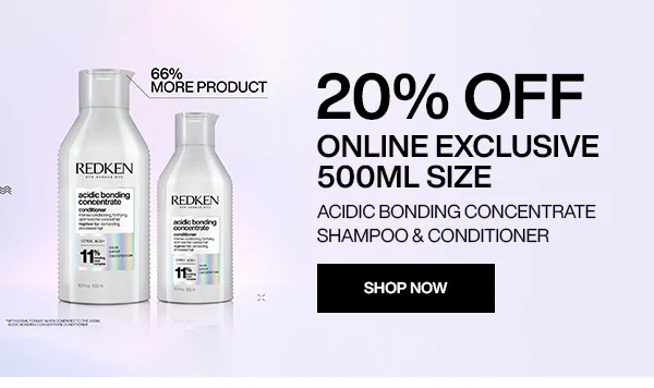 20% off acidic bonding concentrate