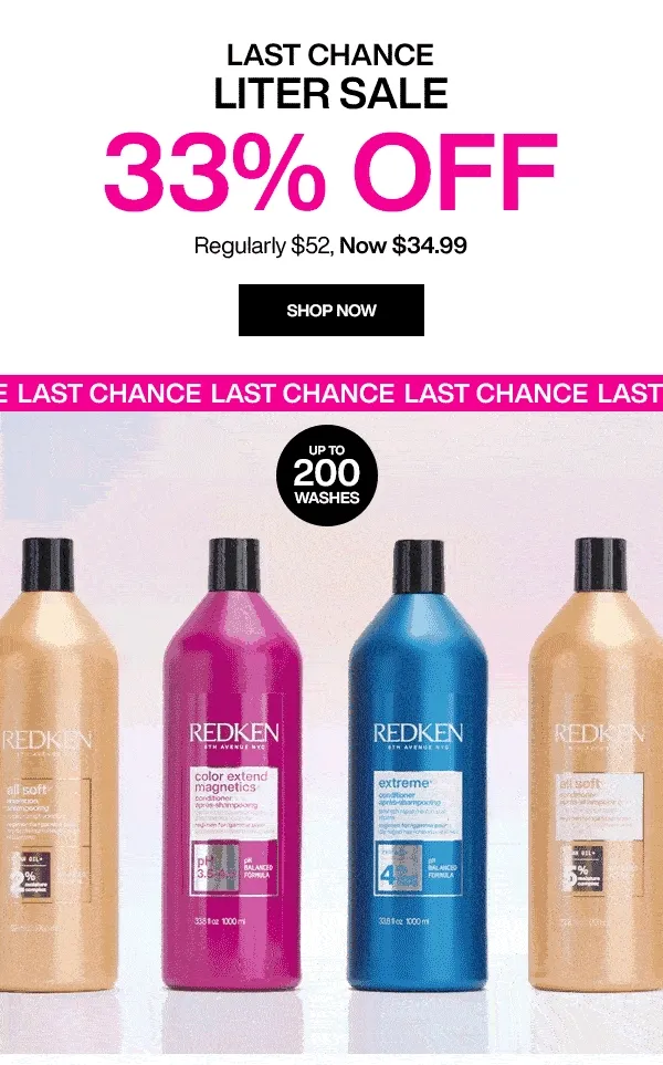 shop liter sale!