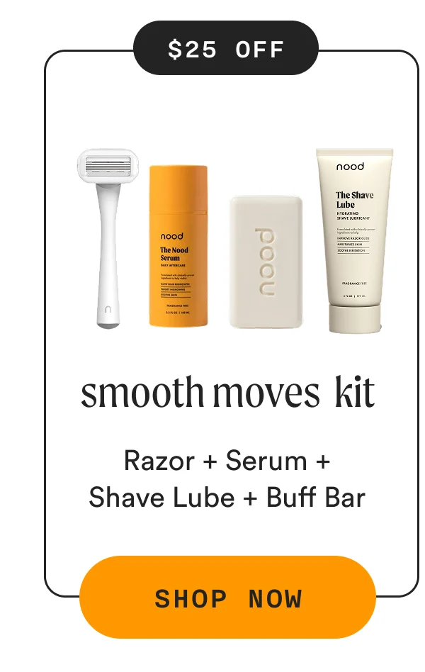Smooth Moves Kit - ($25 Off) - Razor + Serum + Shave Lube + Buff Bar - SHOP NOW