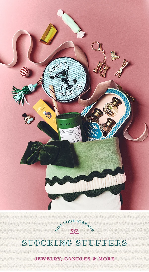 not your average stocking stuffers, jewelry, candles and more