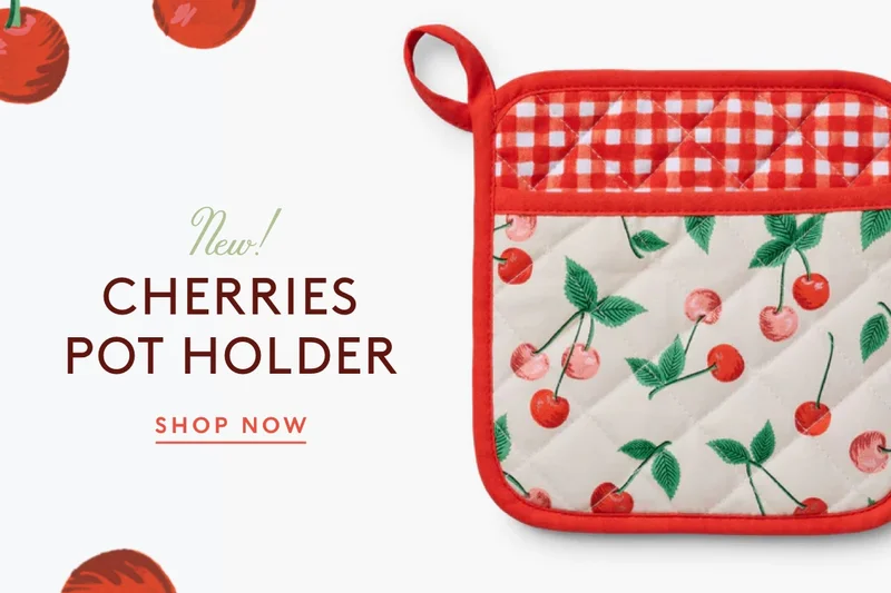 New Cherries Pot Holder