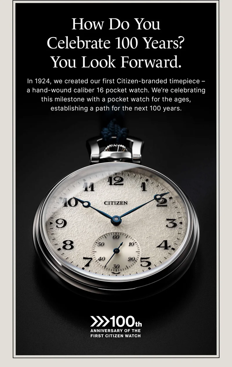 How do you celebrate 100 years? You look forward.