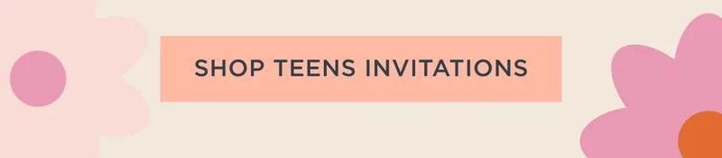 Shop Teens Invitations