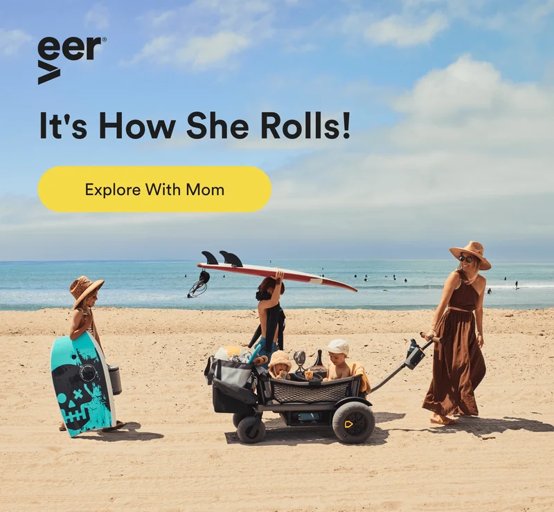 veer - it's how she rolls! - explore with mom