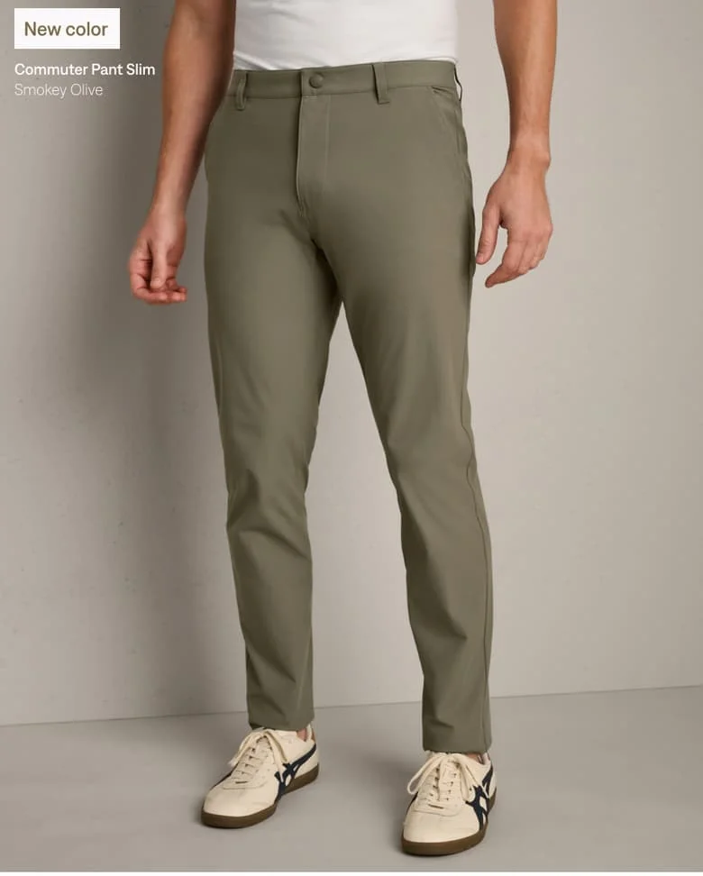 Commuter® Pant - Slim: Smokey Olive