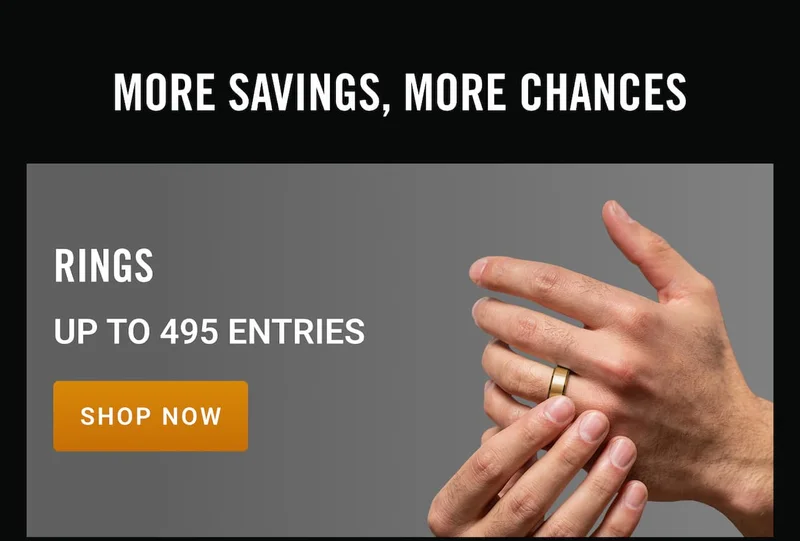 Rings | Up to 495 Entries