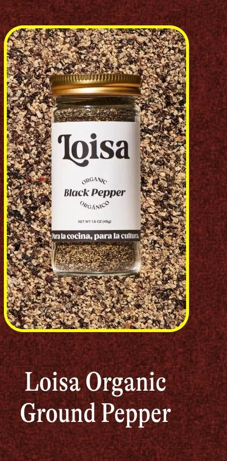 Organic Ground Black Pepper⁠