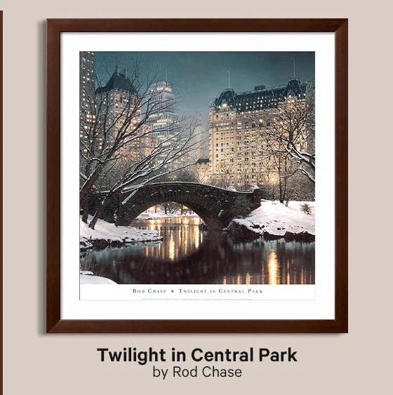 Twilight in Central Park by Rod Chase