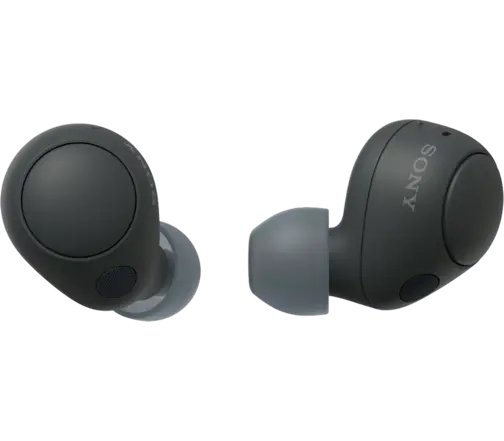 Noise Canceling Truly Wireless Earbuds  Black