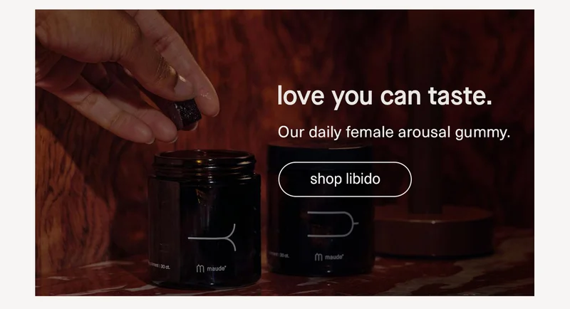 Love you can taste | Shop libido