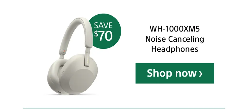 WH-1000XM5 Noise Canceling Headphones | Shop now