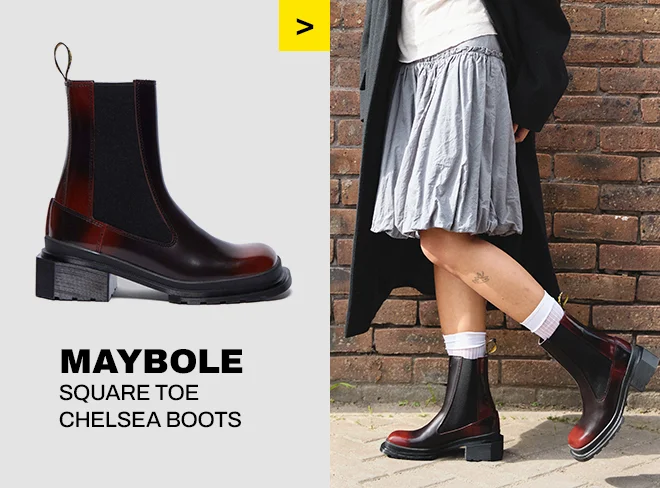 Maybole Square Toe Chelsea Boots