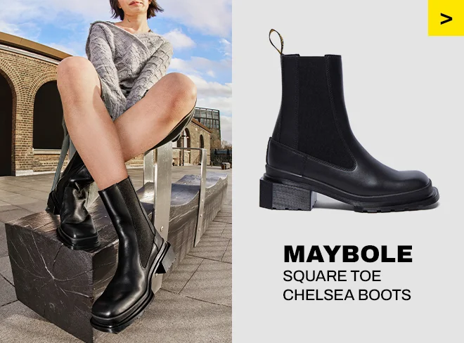Maybole Square Toe Chelsea Boots