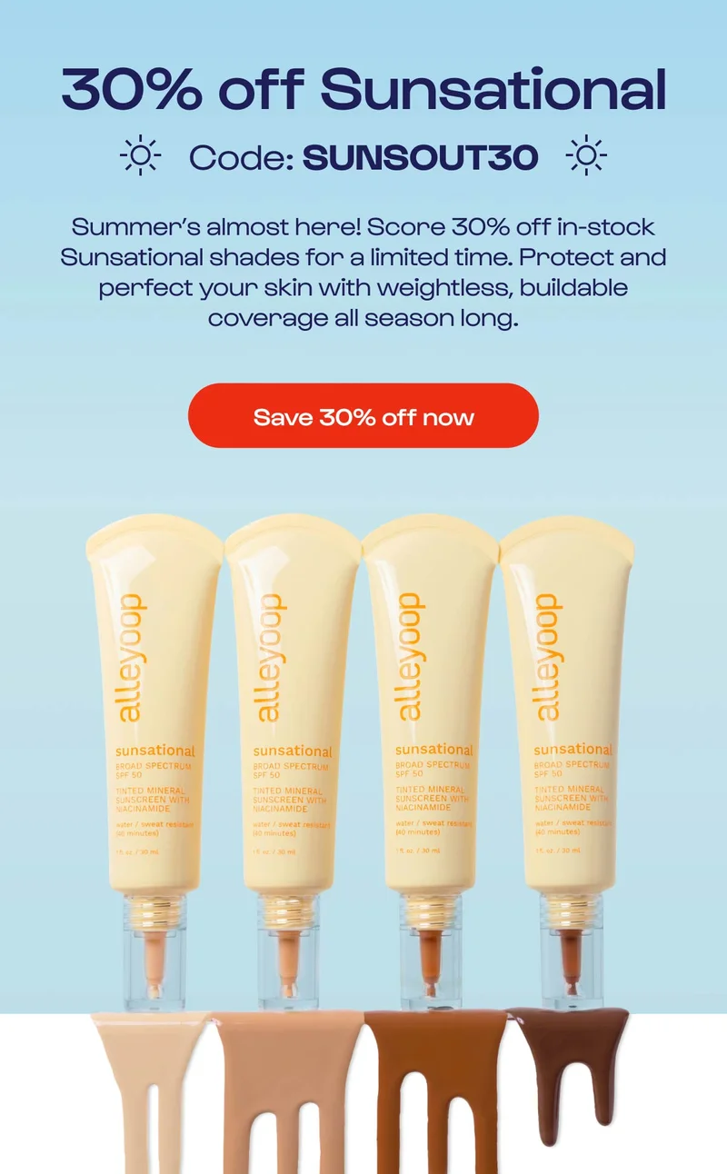 30% off Sunsational