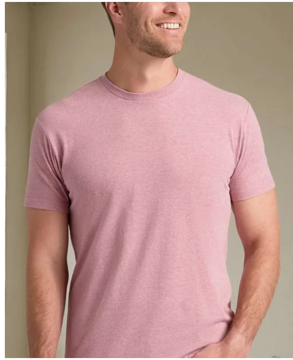 Classic Crew Light Heather Boysenberry
