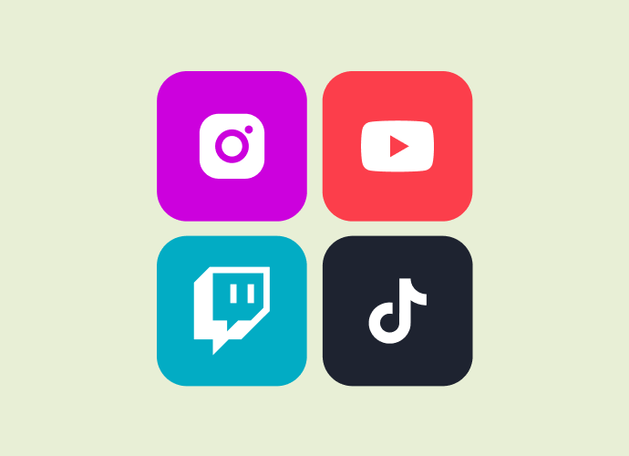 Add you icons. Grow your following.