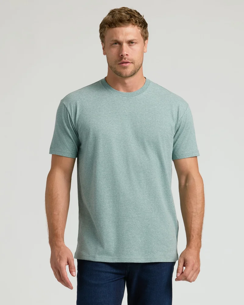 Image of Heather Balsam Classic Crew Neck