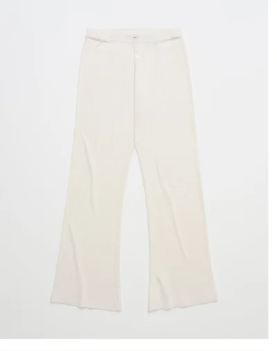 Hanes Pointelle Lounge Pant - Vanilla