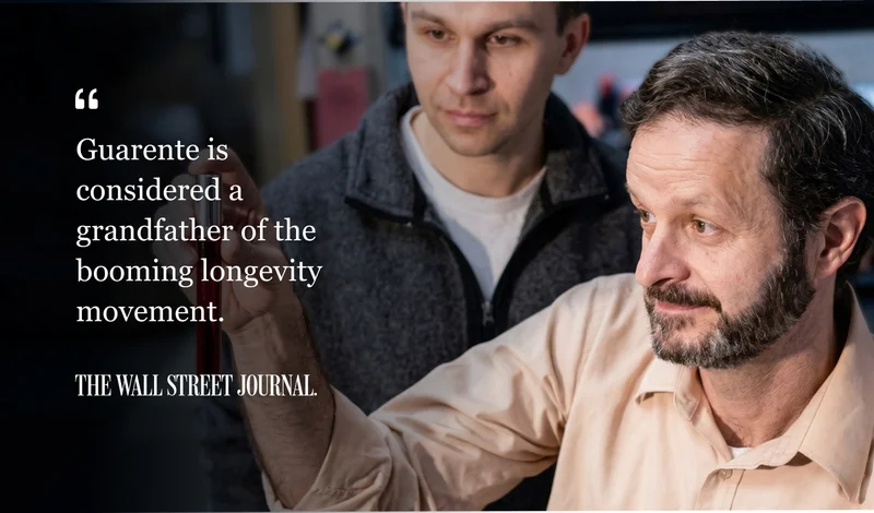 Guarente is considered a grandfather of the booming longevity movement. | THE WALL STREET JOURNAL.