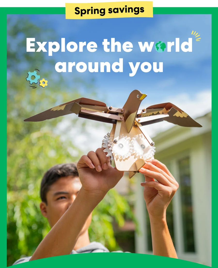Let their curiosity bloom!