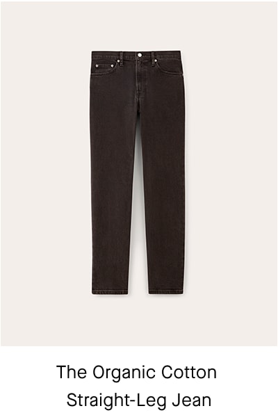 The Organic Cotton  Straight-Leg Jean