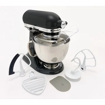KitchenAid 5-qt Artisan Stand Mixer w/ Pastry Beater and Flex Edge
