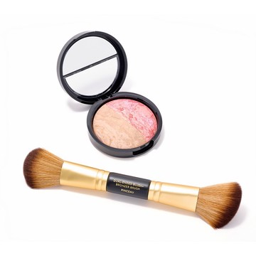Laura Geller Baked Foundation & Blush Split Pan with Brush