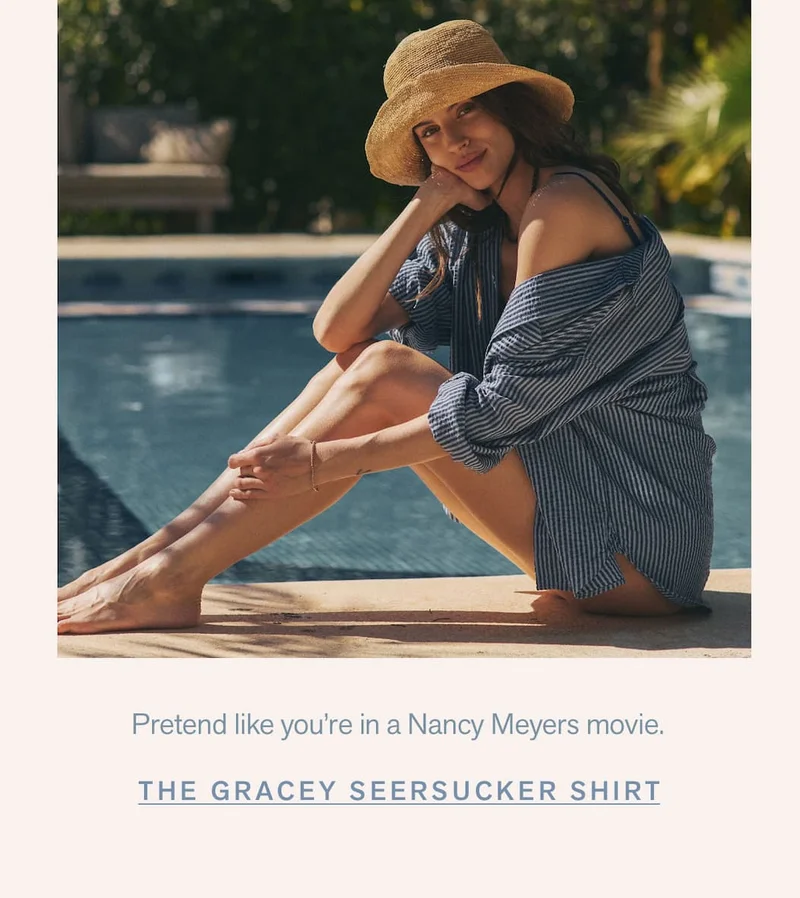 The Gracey Seersucker Shirt