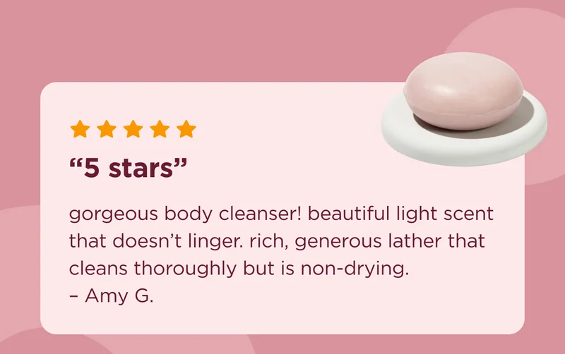 "smells like a spa"  immediately upon opening the box i could smell the spa-like scent! i've been a bar soap user for about a year and i think i'm officially sold on hanni for good. you won't go back to liquid soap after trying this!" - Haley