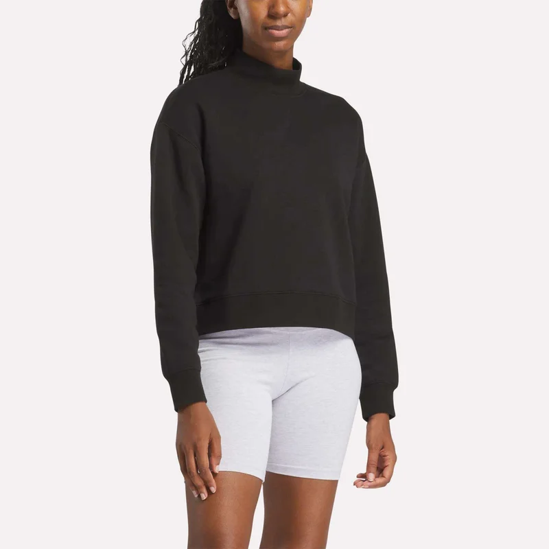 Image of Women's Small Vector Mockneck Sweatshirt