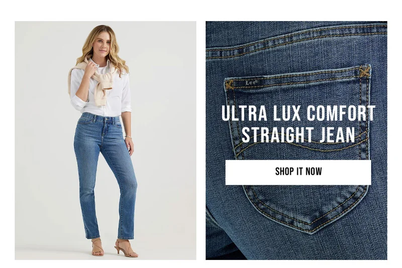 Ultra Lux Comfort Straight Jean Shop It Now