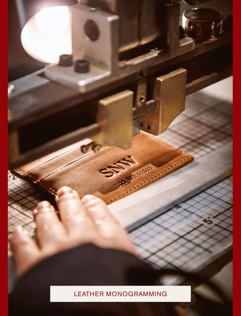 Leather Monogramming