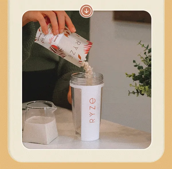 gif displaying how to make ryze overnight oats