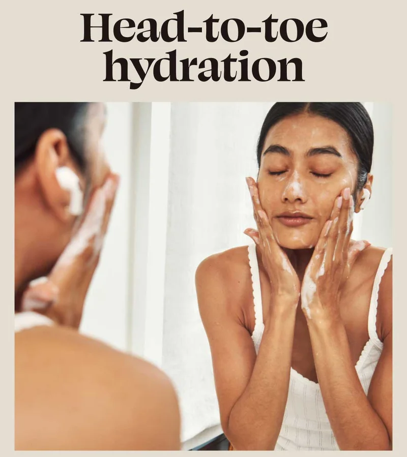 Head-to-toe hydration