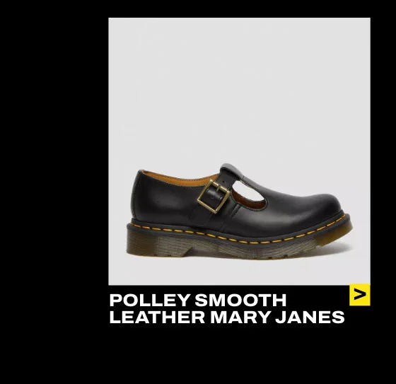 POLLEY SMOOTH LEATHER MARY JANES