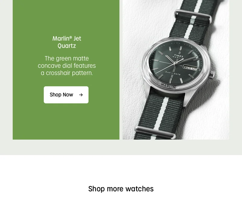 Shop Now (Marlin Jet Quartz) - Timex
