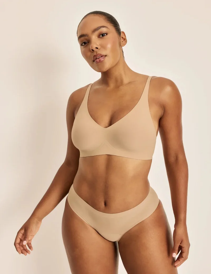 Image of Leakproof UltraThin No-Show Bikini