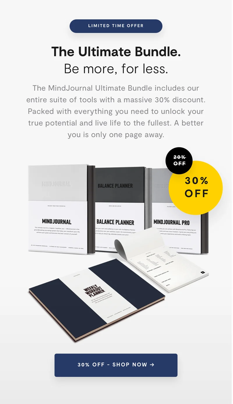 30% Off The Ultimate Bundle