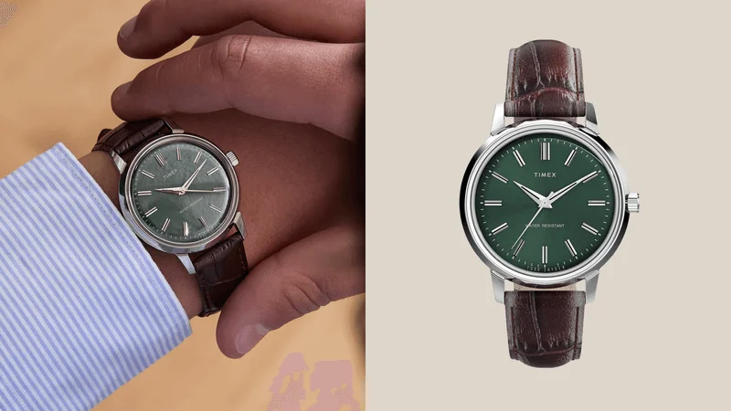 The latest Timex x Todd Snyder Marlin watch.